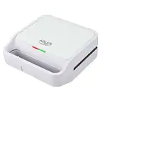 Adler AD 3070w sandwichera 1100 W Blanco