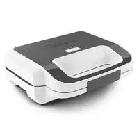 Tefal Snack XL SW7011 sandwichera 850 W Blanco, Acero inoxidable