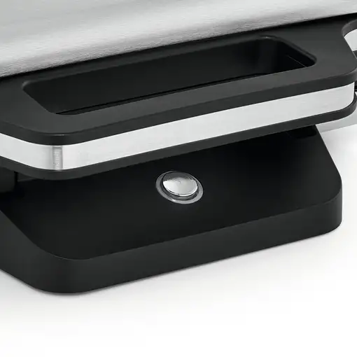 WMF 0415150011 sandwichera 800 W Negro, Plata