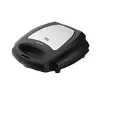 Haeger SM-75G.003A sandwichera 750 W Negro, Acero