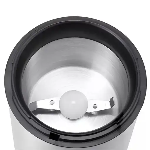 Haeger CG-200.001A molinillo de café 200 W Negro, Acero inoxidable