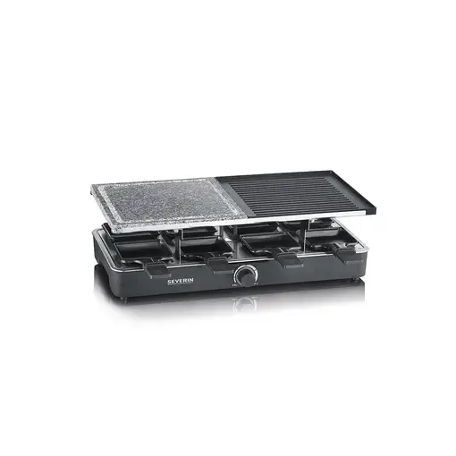 Severin RG 2376 parrilla de interior 8 personas(s) 1300 W Negro