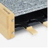 H.Koenig WOD6 parrilla de interior 6 personas(s) 900 W Negro, Color mármol, Madera H.Koenig WOD6 parrilla de interior 6 personas(s) 900 W Negro, Color mármol, Madera