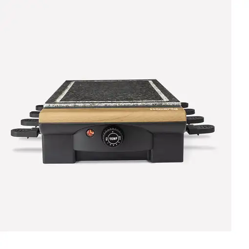 H.Koenig RP328 parrilla de interior 8 personas(s) 1400 W Negro, Gris, Blanco, Made