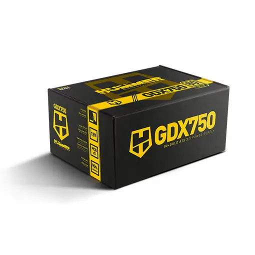 NOX Hummer GDX 750 unidad de fuente de alimentación 750 W 20+4 pin ATX ATX Negro