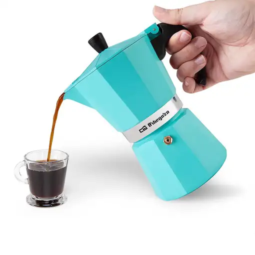 Orbegozo KFV 945 cafetera manual Cafetera italiana Azul