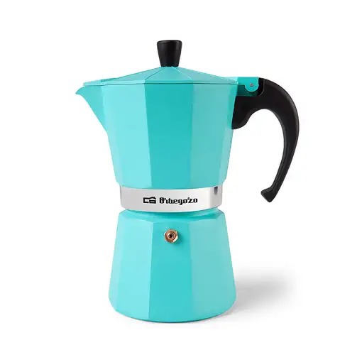 Cafeteras italianas Azul 12 cups KFV 1245 ORBEGOZO