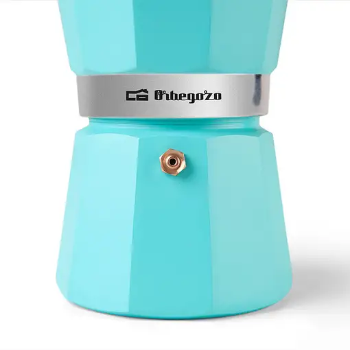 Cafeteras italianas Azul 12 cups KFV 1245 ORBEGOZO