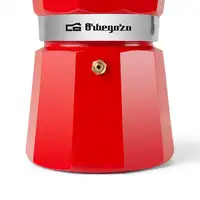 Orbegozo KFR 1240 cafetera manual Cafetera italiana Rojo