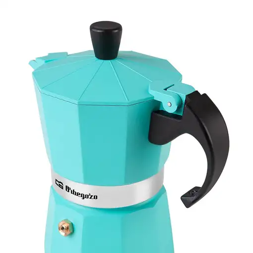 Cafeteras italianas Azul 3 cups KFV 345 ORBEGOZO