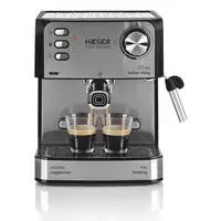Cafeteras express Semi-automática Negro 1.6 L CM-85B.011A HAEGER