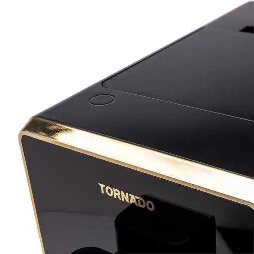 Cafeteras superautomáticas Totalmente automática Negro TCM-9008A-GS TORNADO