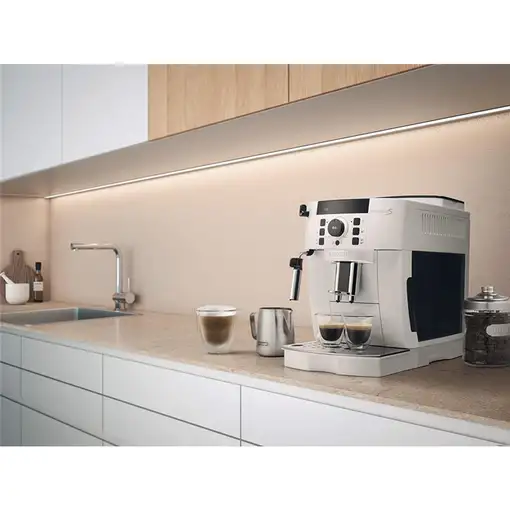 Cafeteras express Semi-automática Blanco 1.8 L 2 cups 02.829.012.00655 DE’LONGHI