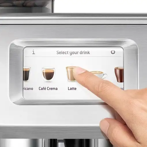 Cafetera sage espresso machine barista touch matt black