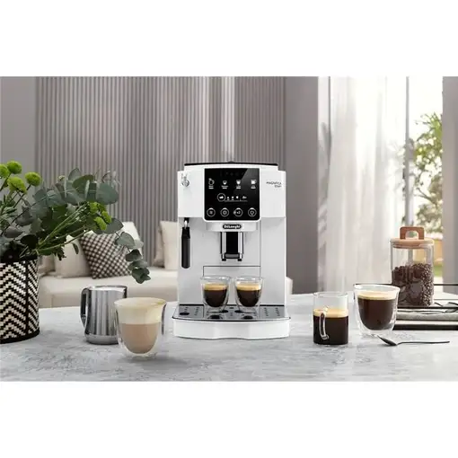 Cafeteras express Semi-automática Blanco 1.8 L 2 cups ECAM 220.20.W DE’LONGHI