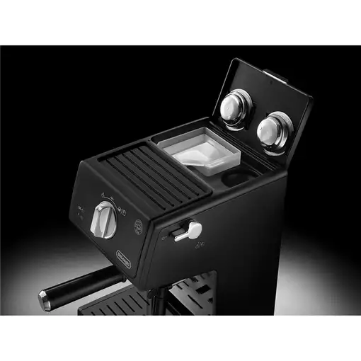 Cafeteras express Semi-automática Negro 1.1 L 2 cups ECP 31.21 DE’LONGHI