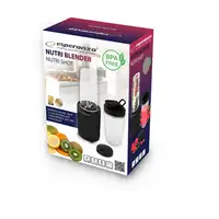 Esperanza EKM029 licuadora 0,8 L Batidora de vaso 700 W Negro
