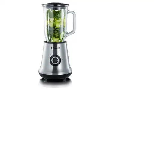 Severin SM 3737 licuadora 1 L Batidora de vaso 500 W Acero inoxidable