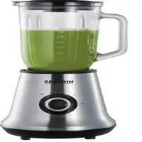 Severin SM 3737 licuadora 1 L Batidora de vaso 500 W Acero inoxidable