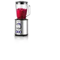 Adler AD 4078 licuadora Batidora de vaso 1700 W Negro, Acero inoxidable, Transpare
