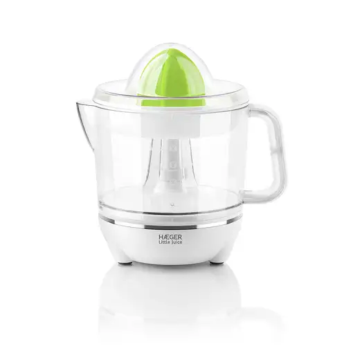 Haeger CJ-025.011A prensa de cítricos eléctricos 25 W Verde, Blanco