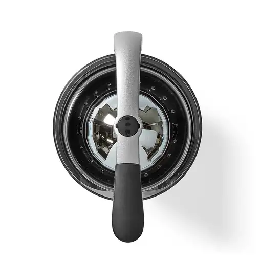 Nedis KAJC200SR exprimidor Exprimidor eléctrico con brazo 100 W Aluminio, Negro
