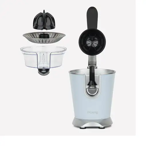 H.Koenig AGR86 prensa de cítricos eléctricos 160 W Cian