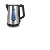 Emerio WK-122829 tetera eléctrica 1,7 L 2200 W Negro, Acero inoxidable