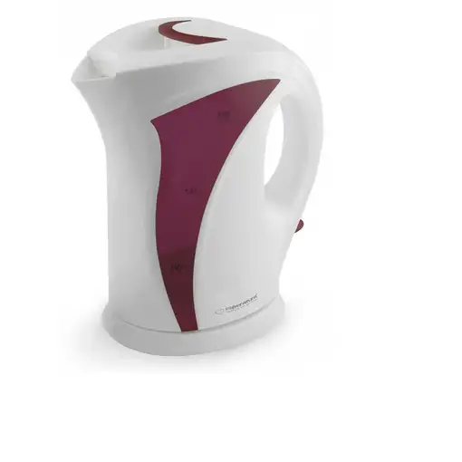 Esperanza EKK018R tetera eléctrica 1,7 L 2200 W Rojo, Blanco