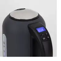 H.Koenig BOE52 tetera eléctrica 1,7 L 2200 W Beige, Negro, Acero inoxidable