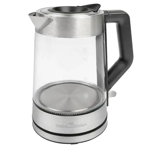 ProfiCook PC-WKS 1190 G tetera eléctrica 1,7 L 2200 W Acero