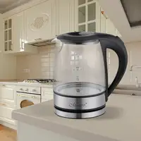 Feel Maestro MR062 tetera eléctrica 1,2 L 1630 W Negro, Transparente