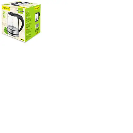 Feel Maestro MR062 tetera eléctrica 1,2 L 1630 W Negro, Transparente