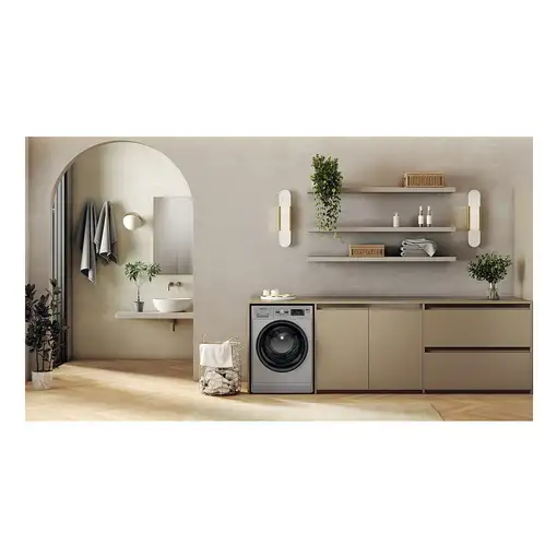 Lavadora Carga Frontal 9 Kg 1400 Rpm A Inox FFB 9489 SBV SPT WHIRLPOOL