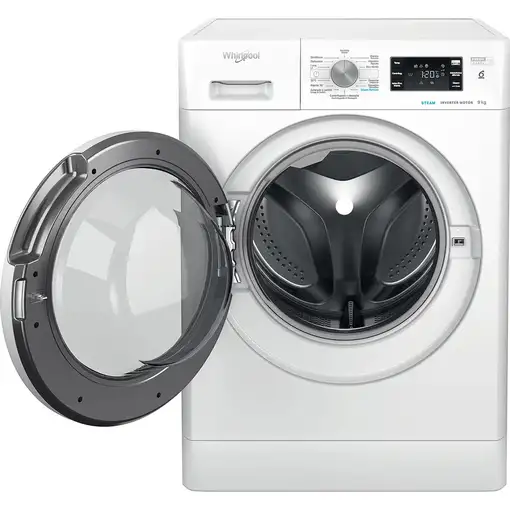 Lavadora de 9 kg 1400 rpm Blanco FFB 9469 WV SPT WHIRLPOOL