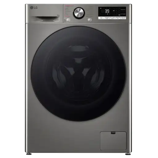 Lavadora Carga Frontal 9 Kg 1400 Rpm A Inox F4WR7009AGS LG Lavadora Carga Frontal 9 Kg 1400 Rpm A Inox F4WR7009AGS LG