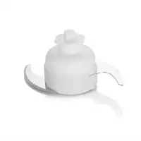 Orbegozo MC-4550 picadora eléctrica de alimentos 0,6 L 800 W Transparente, Blanco
