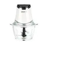 Haeger CH-30W.007A picadora eléctrica de alimentos 1,2 L 300 W Negro, Transparente