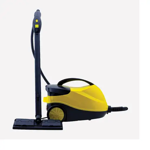 H.Koenig NV6200 Limpiador a vapor de cilindro 1,5 L 2000 W Negro, Amarillo