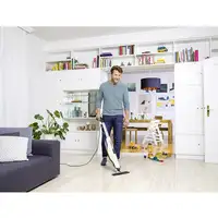 Kärcher SC 3 UPRIGHT Fregona a vapor 0,5 L 1600 W Negro, Blanco