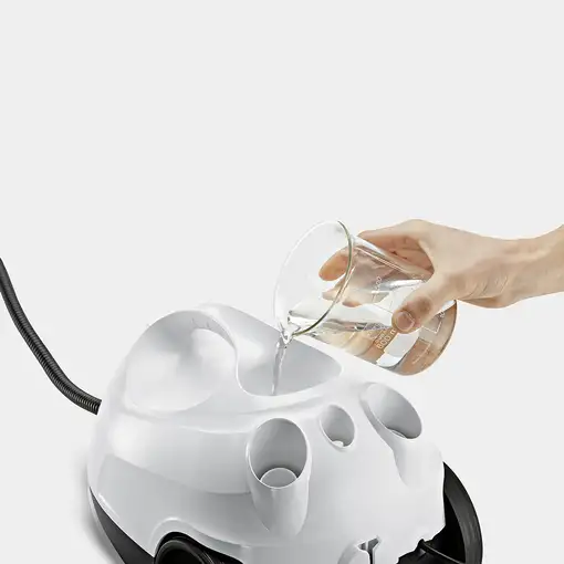 Kärcher SC 2 EasyFix Limpiador a vapor de cilindro 1 L 1500 W Negro, Blanco