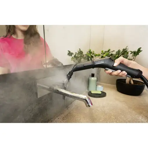 Kärcher SC 2 EasyFix Limpiador a vapor de cilindro 1 L 1500 W Negro, Blanco