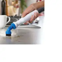 Black & Decker 9IN1 Steam-mop Fregona a vapor 0,5 L 1300 W Turquesa, Blanco