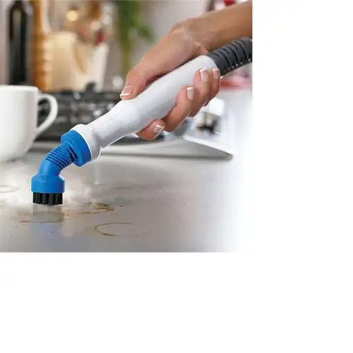 Black & Decker 9IN1 Steam-mop Fregona a vapor 0,5 L 1300 W Turquesa, Blanco