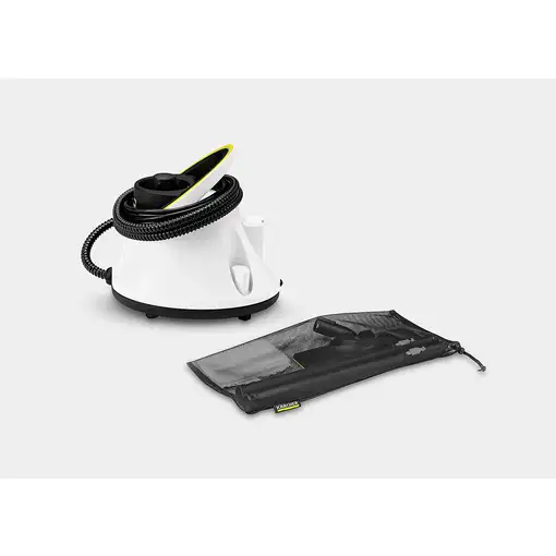 Kärcher SC 2 Deluxe Limpiador a vapor de cilindro 1 L 1500 W Negro, Blanco
