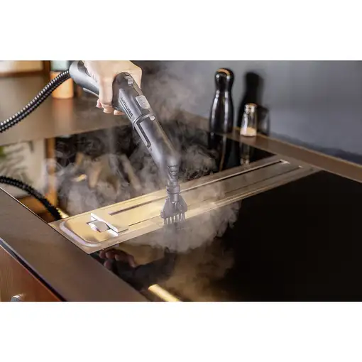 Kärcher SC 2 Deluxe Limpiador a vapor de cilindro 1 L 1500 W Negro, Blanco