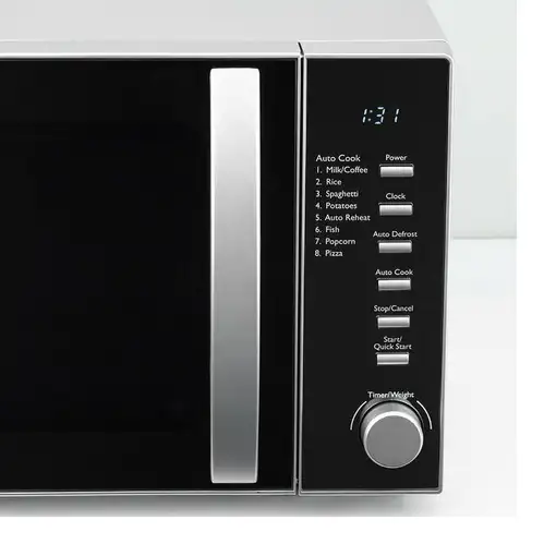H.Koenig VIO2 microondas Negro, Plata Solo microondas Encimera 20 L 700 W