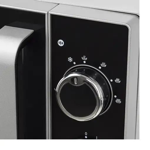 H.Koenig VIO4 microondas Negro, Acero inoxidable Solo microondas Encimera 20 L 700