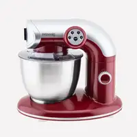 H.Koenig KM80 Batidora de varillas 1000 W Rojo, Acero inoxidable