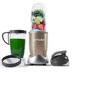 NutriBullet NB907CP licuadora 0,946 L Batidora de vaso 900 W Negro, Oro